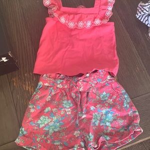 Janie and Jack short and tank set